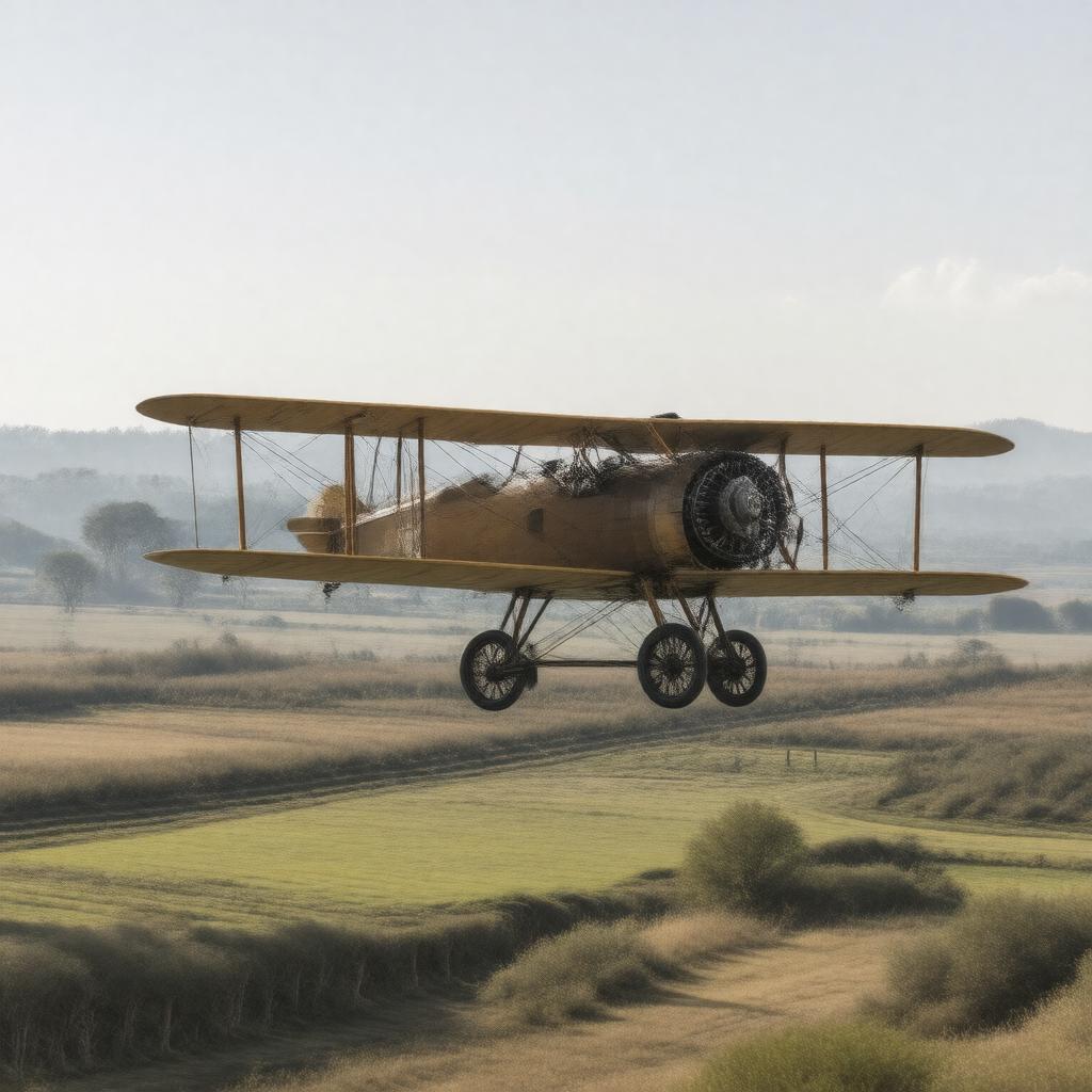 Click to view larger image AI-created image of Wright Model B