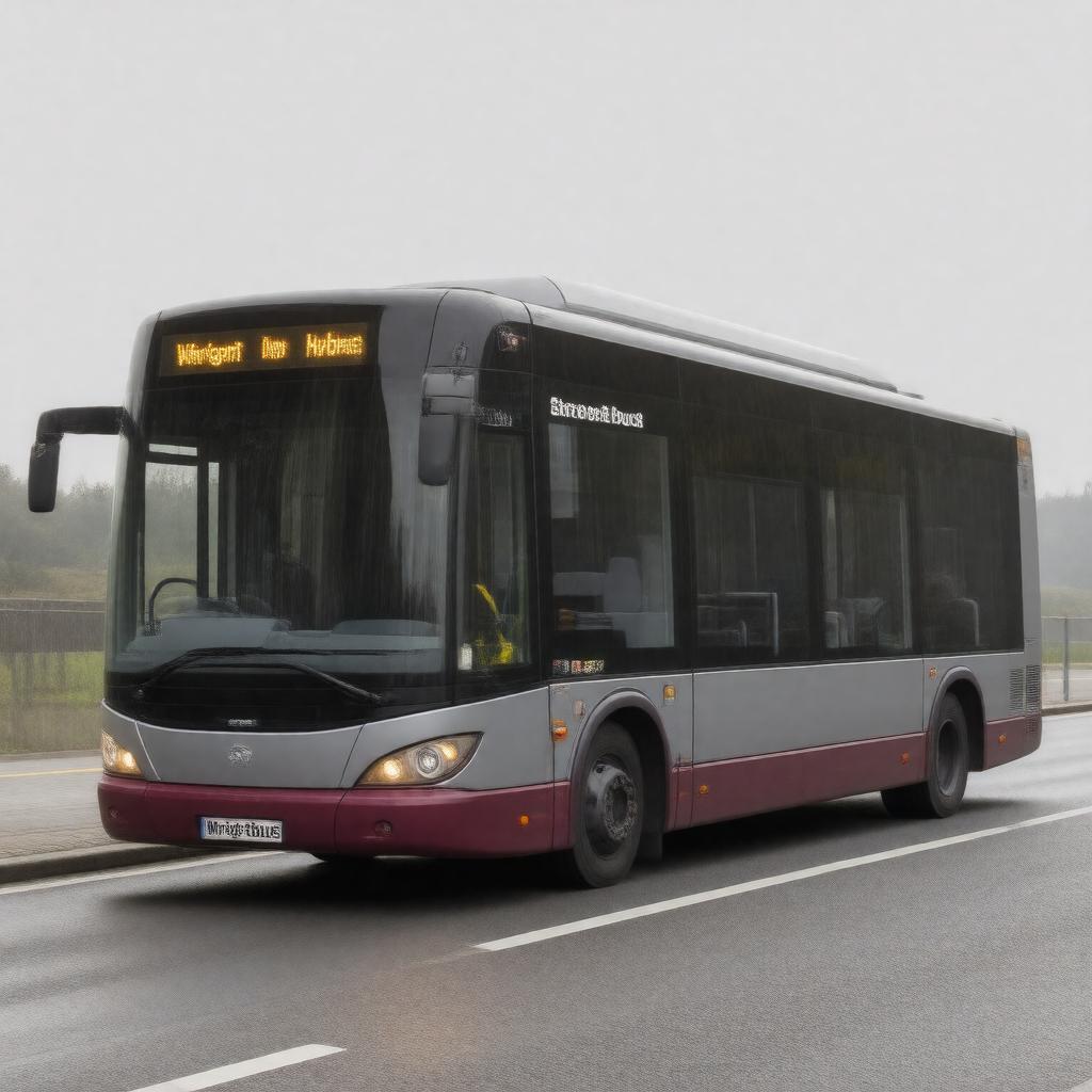 AI-created image of Wrightbus StreetDeck Hybrid