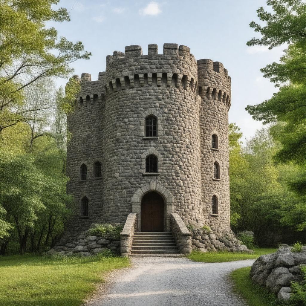 AI-created image of Wright's Tower