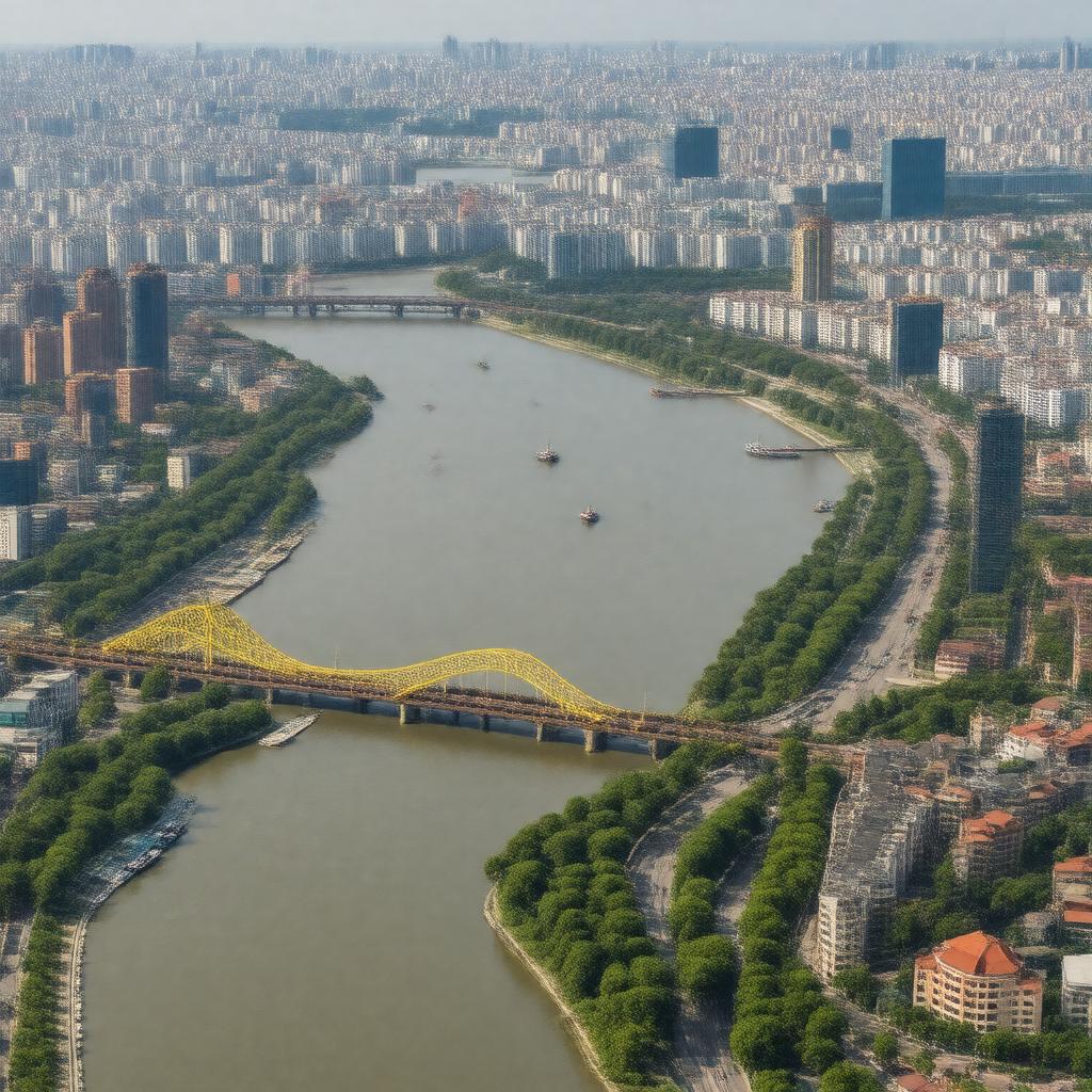 AI-created image of Wuhan