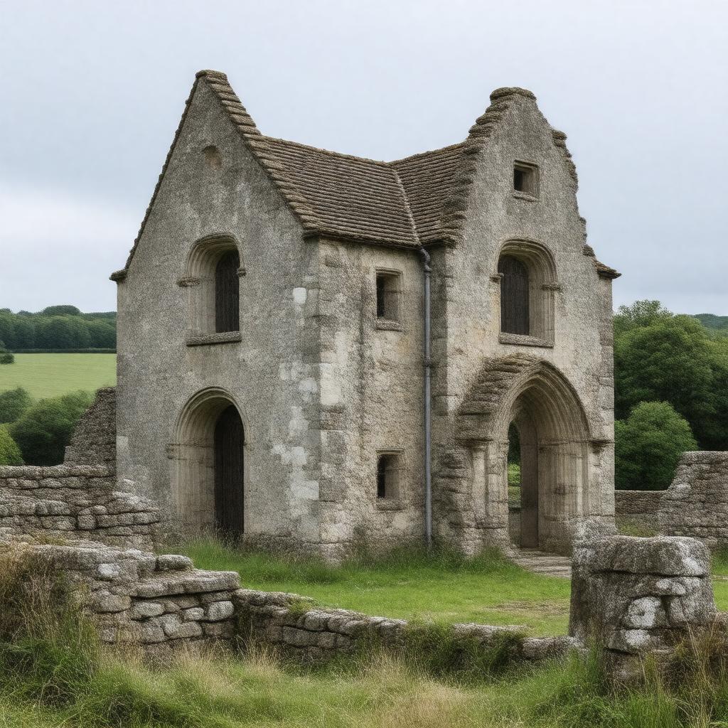 AI-created image of Wulfhall, Wiltshire, England