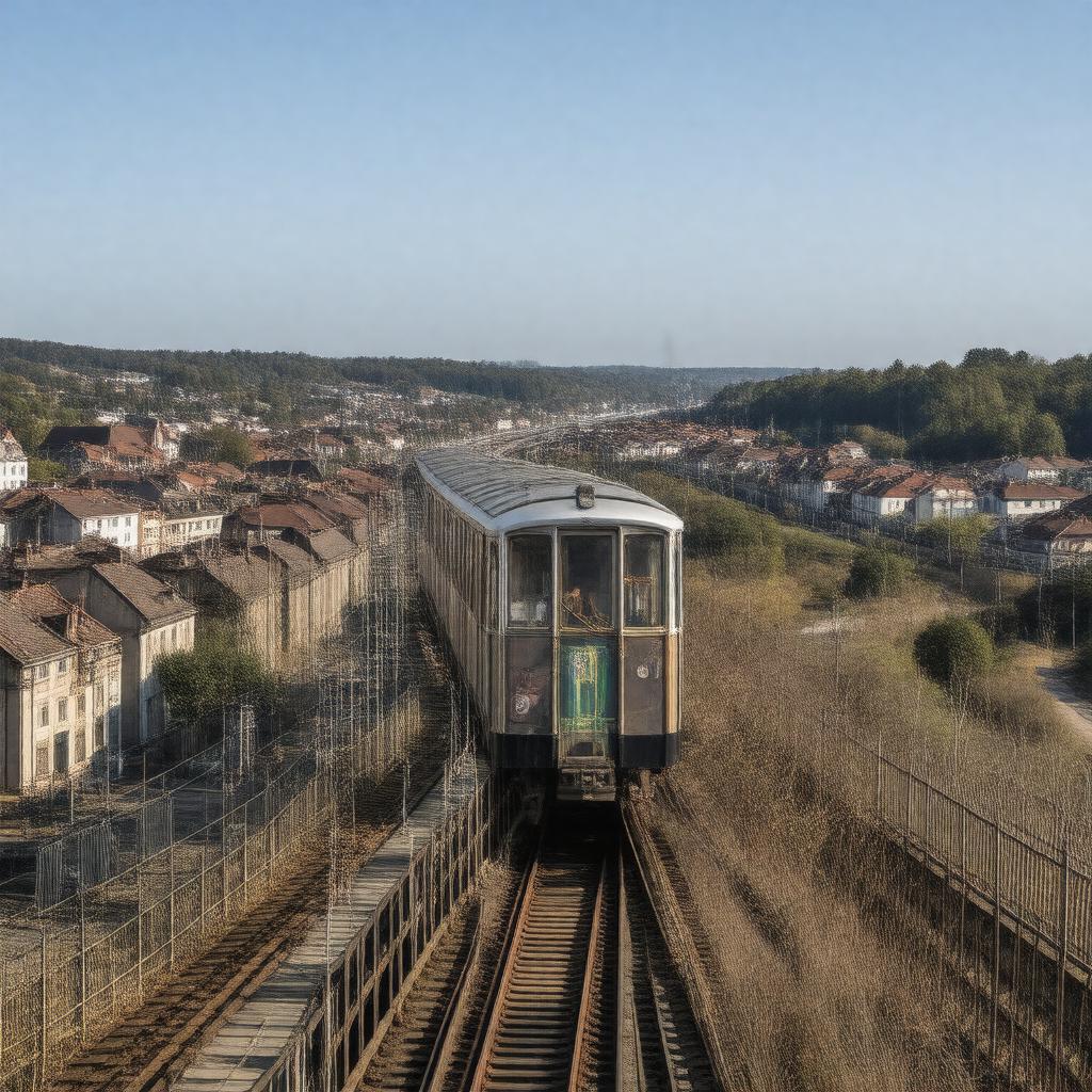 AI-created image of Wuppertal