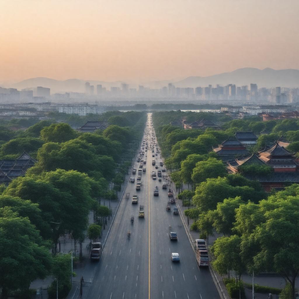 AI-created image of Wuxi