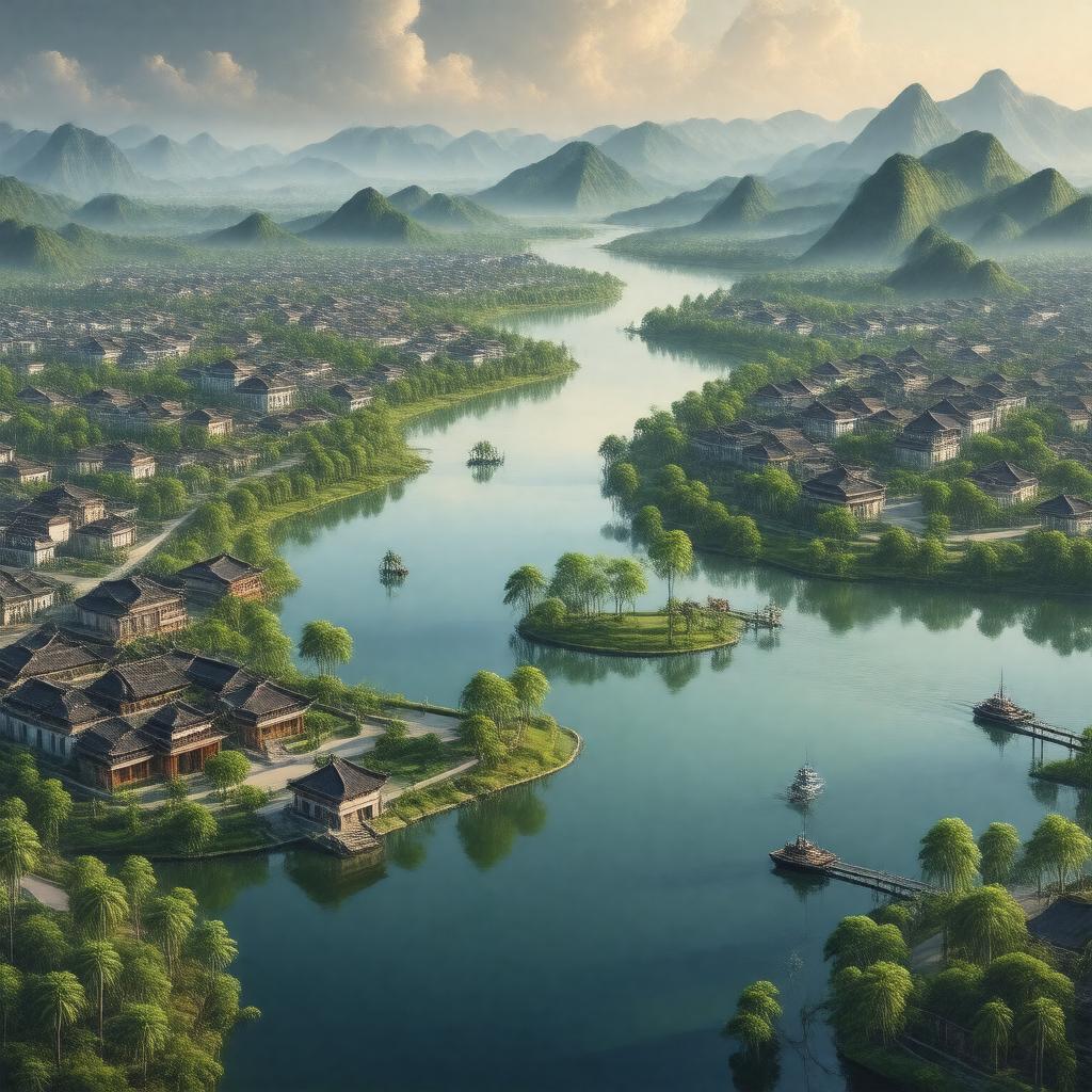 AI-created image of Wuzhong District