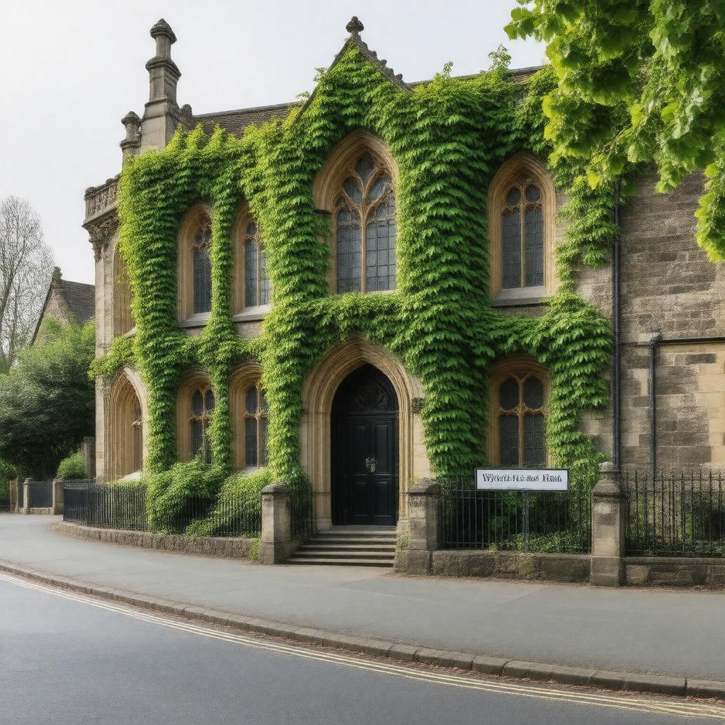 Click to view larger image AI-created image of Wycliffe Hall