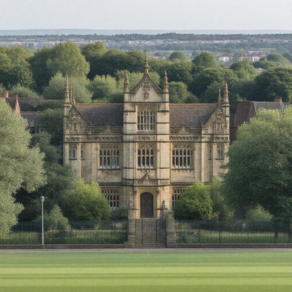 AI-created image of Wyggeston Grammar School for Boys