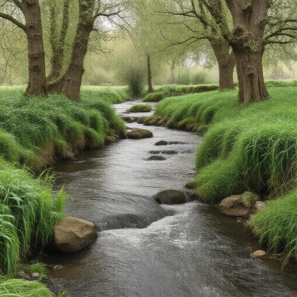AI-created image of Wyman Brook
