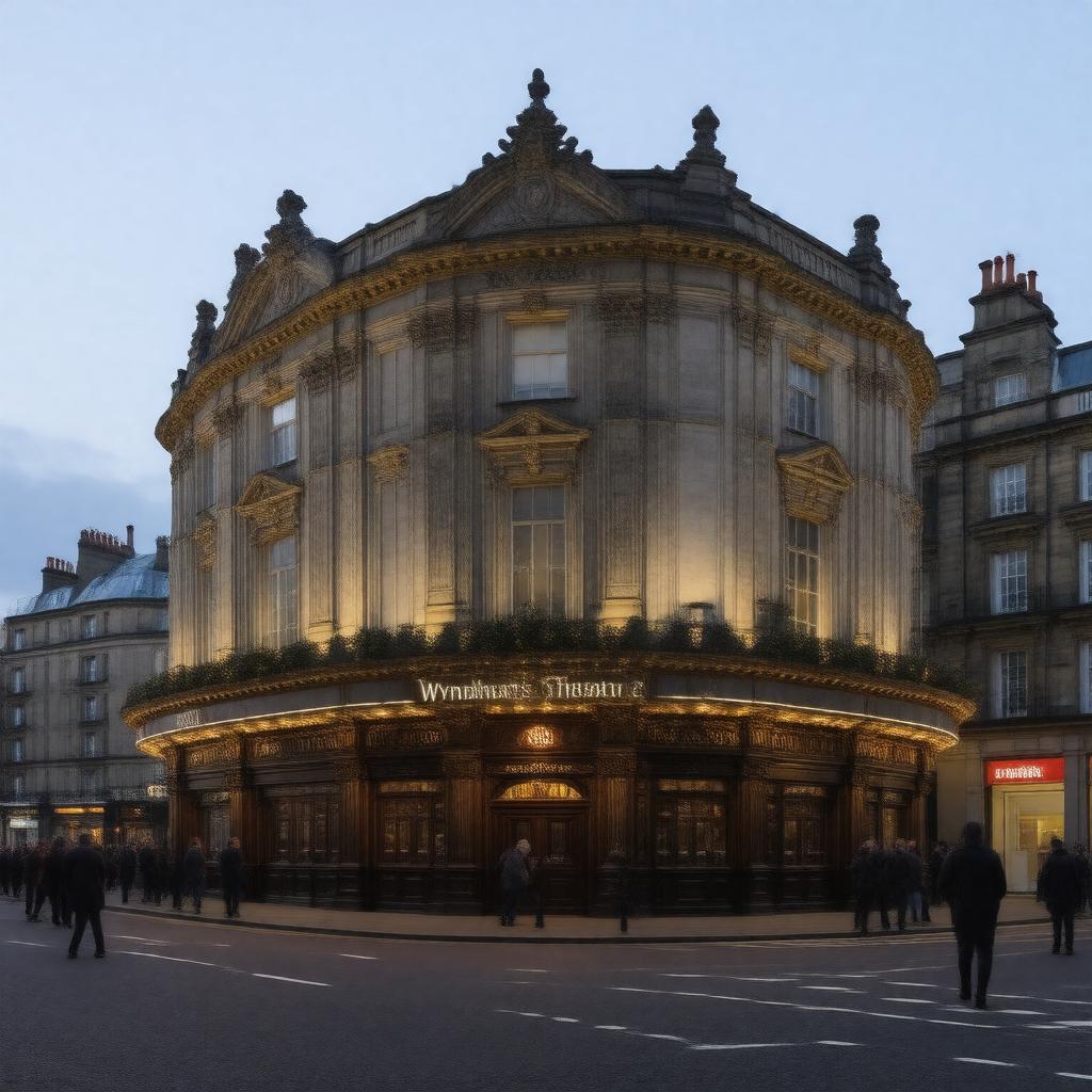 AI-created image of Wyndham's Theatre