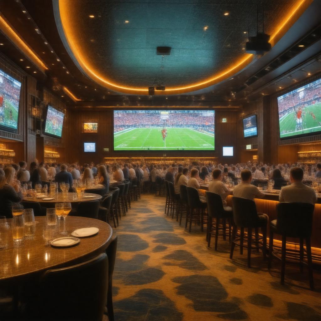 AI-created image of Wynn Sports Bar