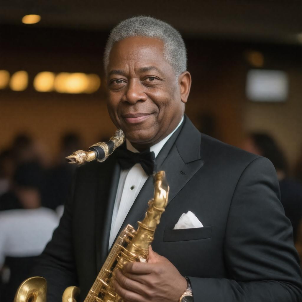 AI-created image of Wynton Marsalis