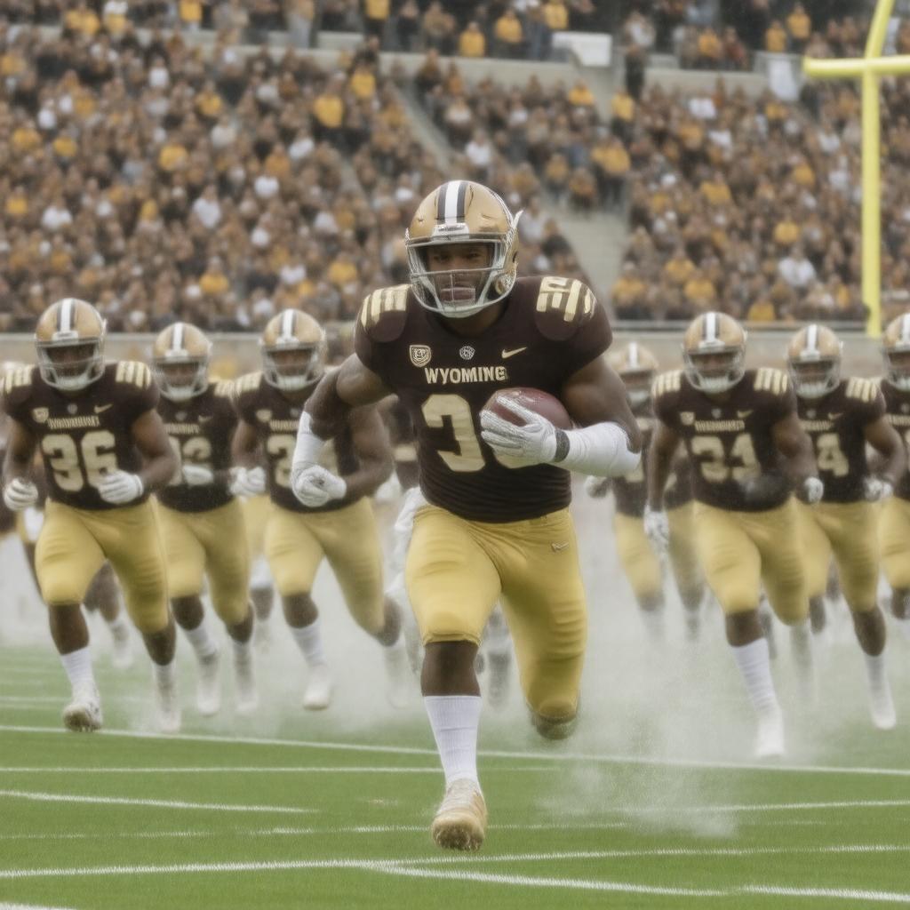 AI-created image of Wyoming Cowboys