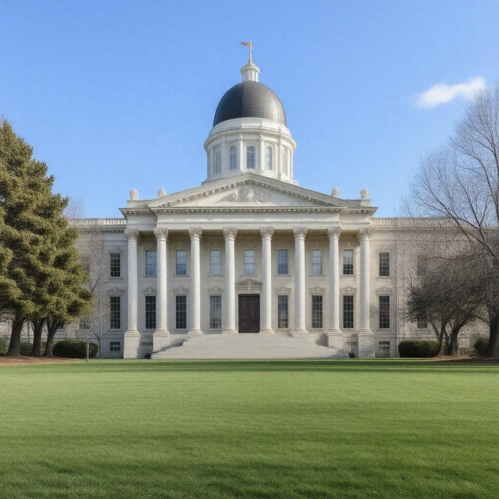 AI-created image of Wyoming State Legislature