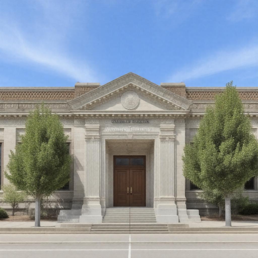 Click to view larger image AI-created image of Wyoming State Treasurer