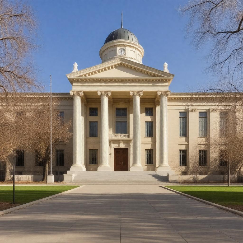 AI-created image of Wyoming Supreme Court