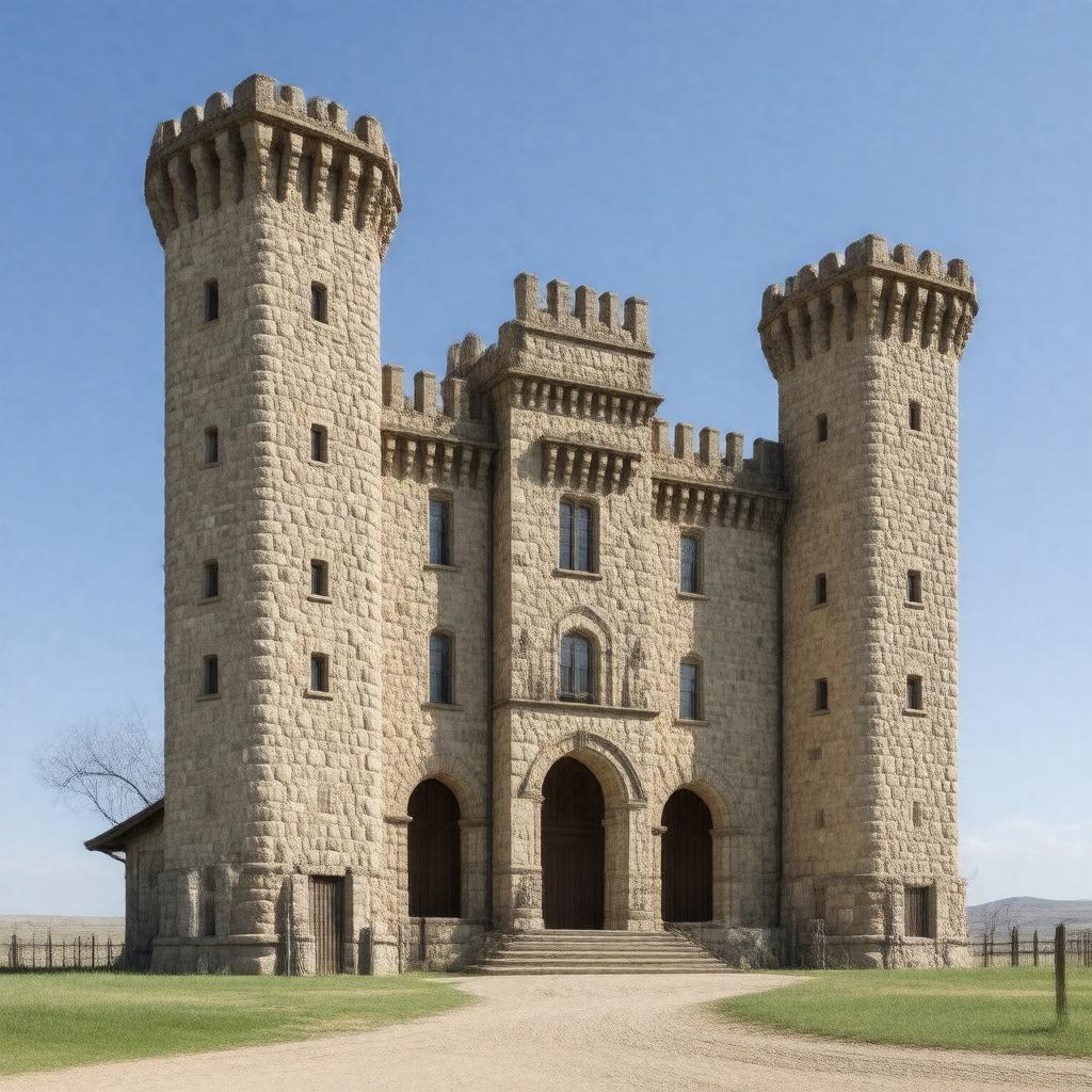 AI-created image of Wyoming Territorial Prison State Historic Site