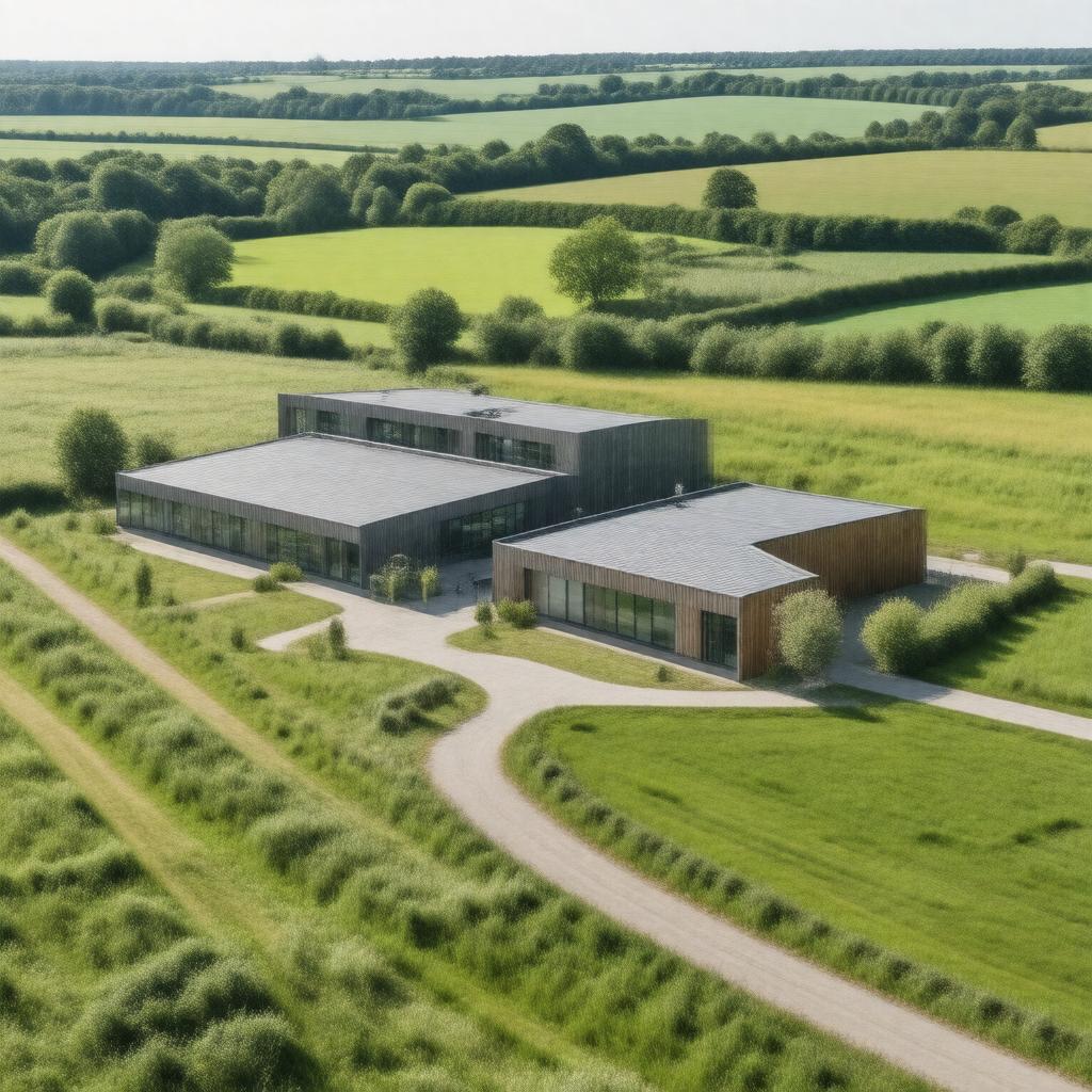 Click to view larger image AI-created image of Wysing Arts Centre