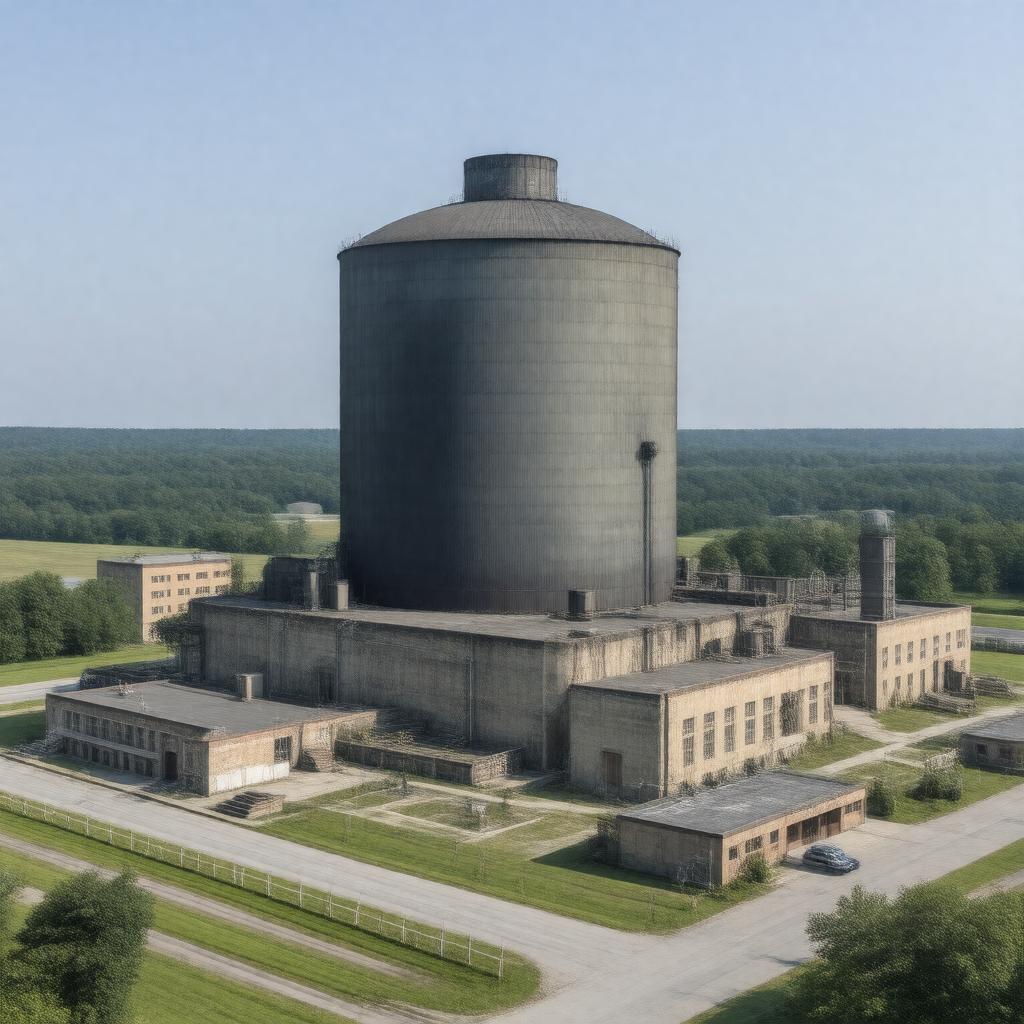 AI-created image of X-10 Graphite Reactor