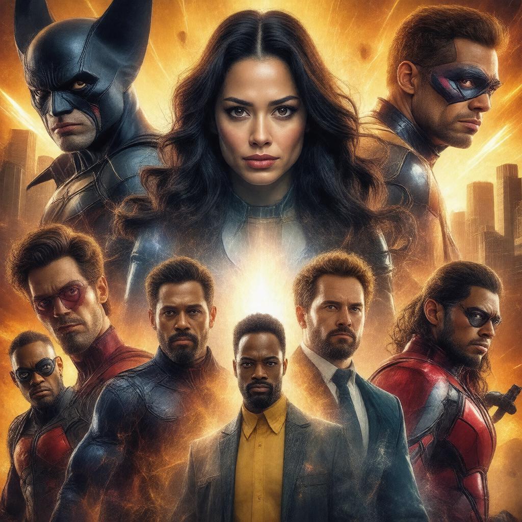 AI-created image of X-Men film series