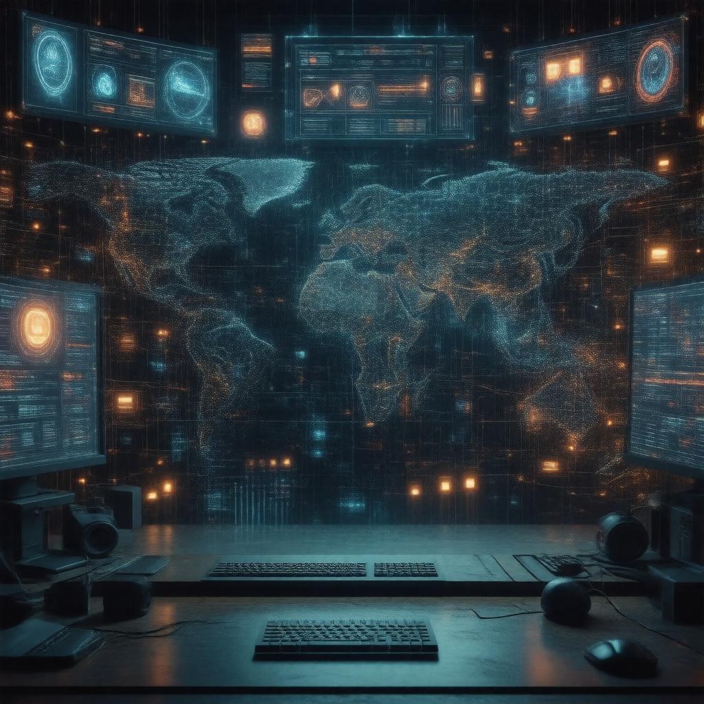 AI-created image of XKeyscore