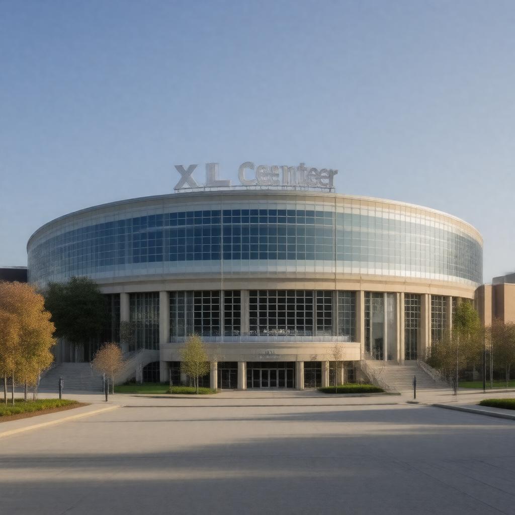 AI-created image of XL Center