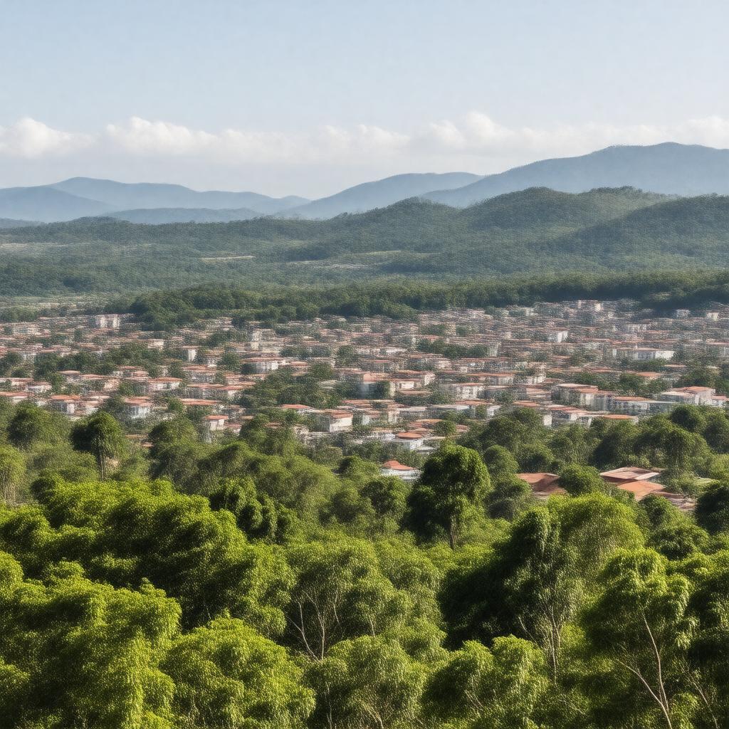 AI-created image of Xalapa, Mexico