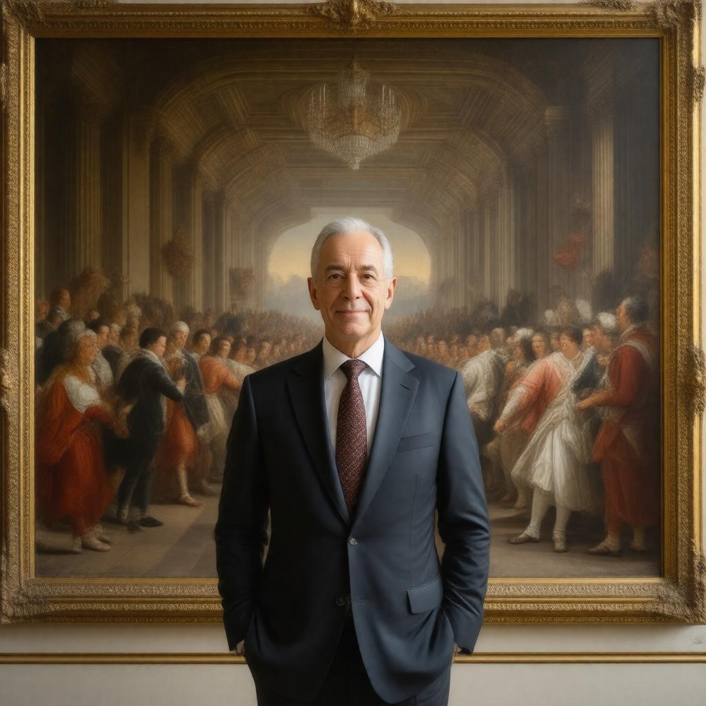 Click to view larger image AI-created image of Xavier Bray