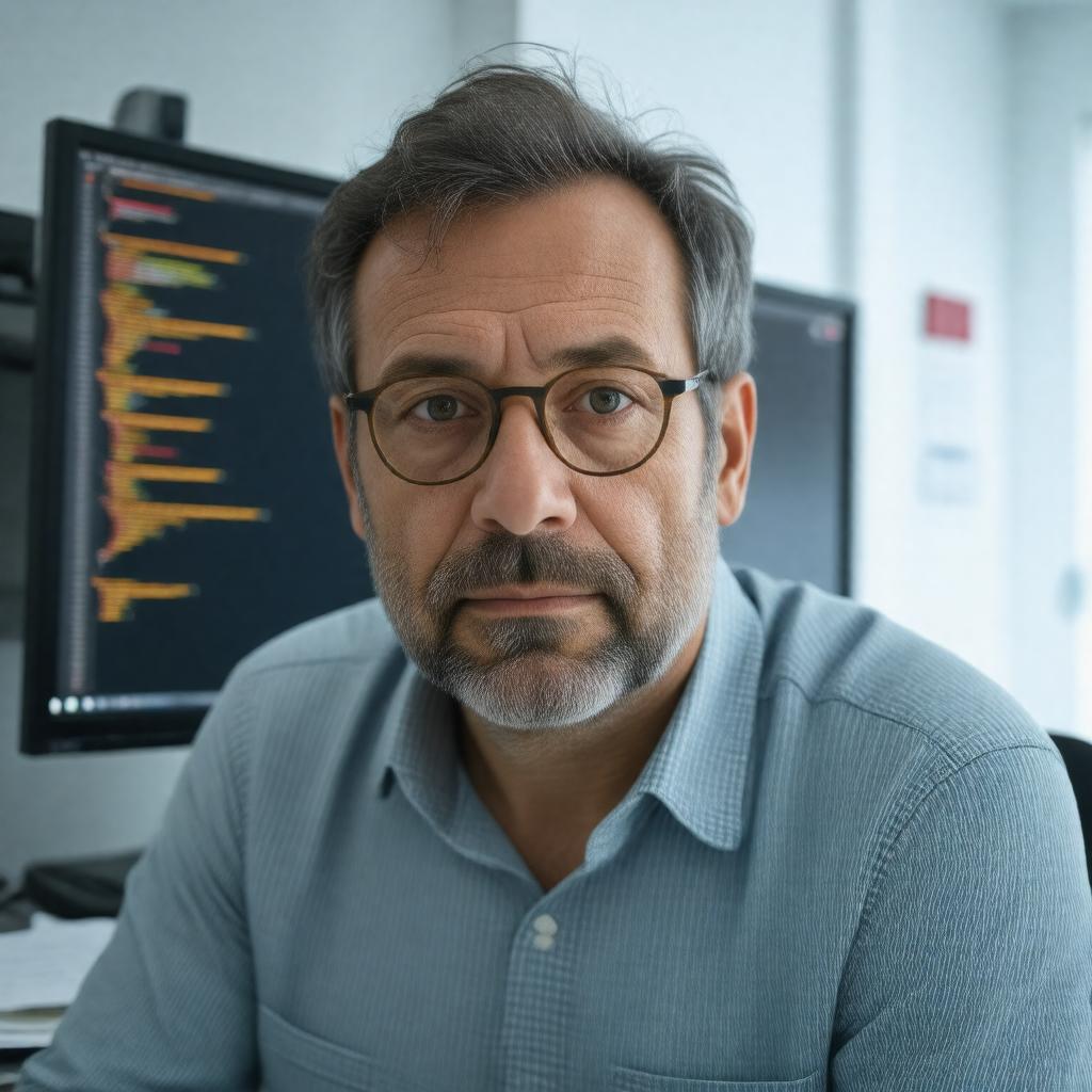 AI-created image of Xavier Glorot