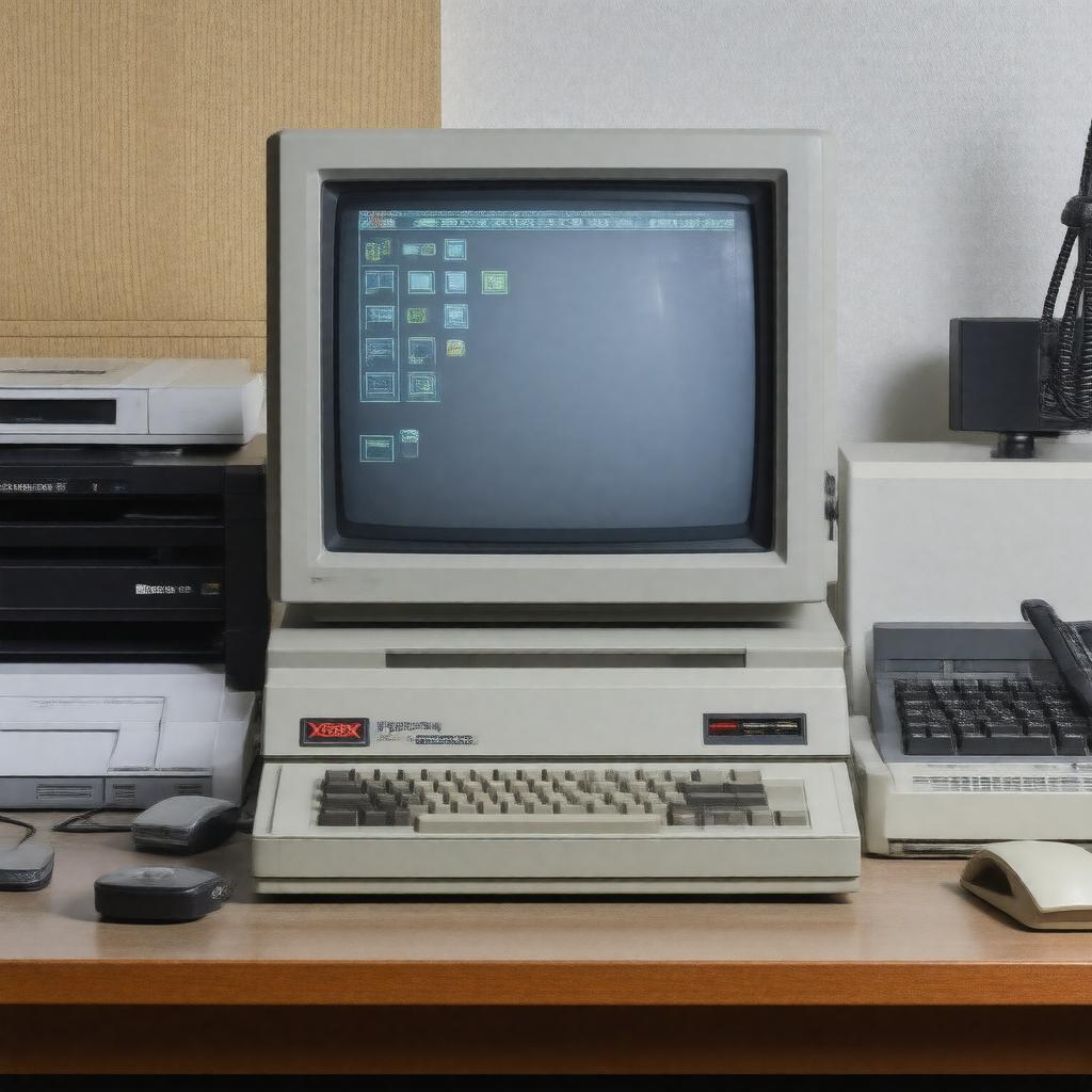 AI-created image of Xerox Star