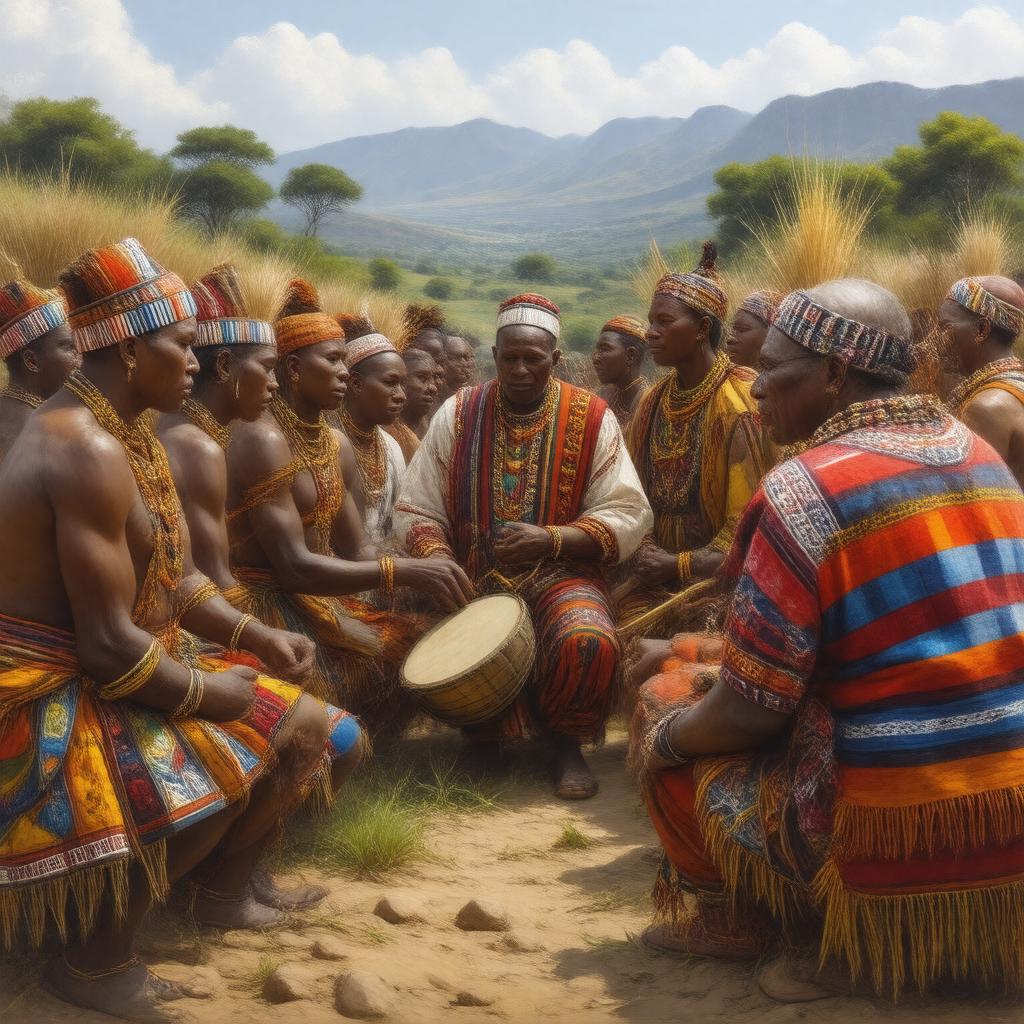 AI-created image of Xhosa people