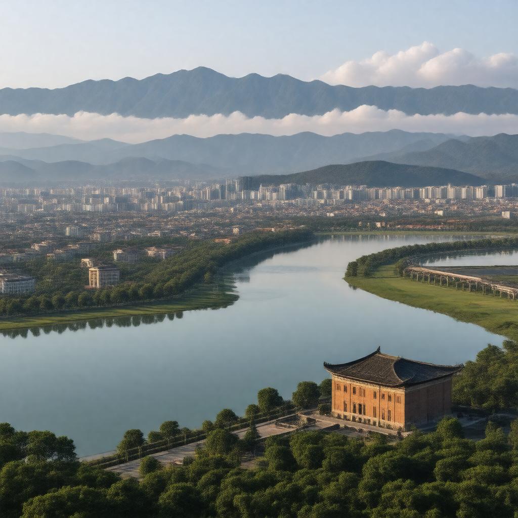 AI-created image of Xuzhou, China