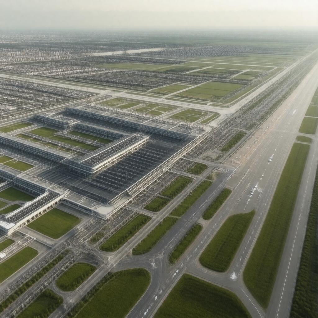 AI-created image of Xuzhou Guanyin International Airport