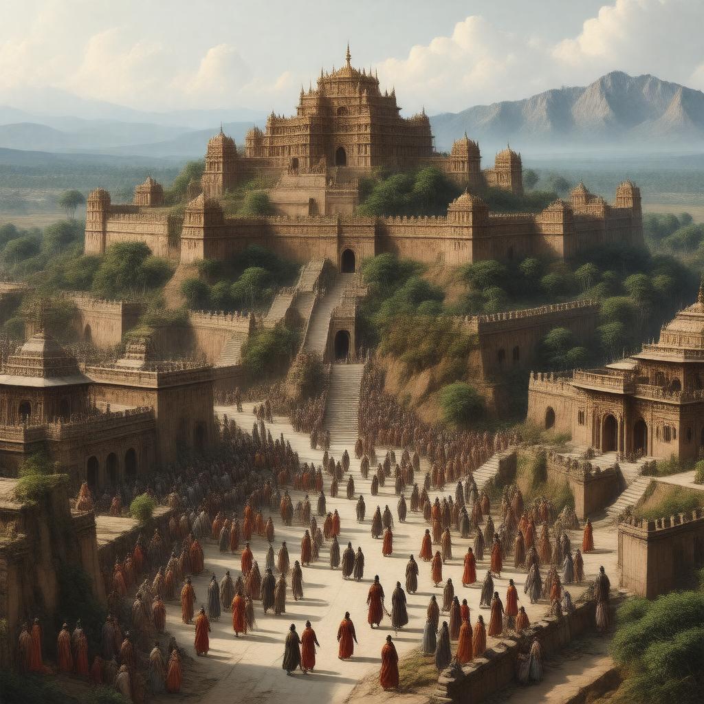 AI-created image of Yadava dynasty