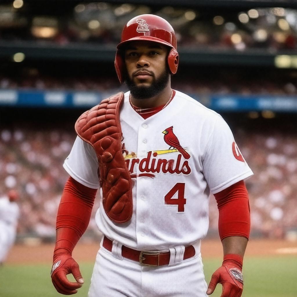 AI-created image of Yadier Molina