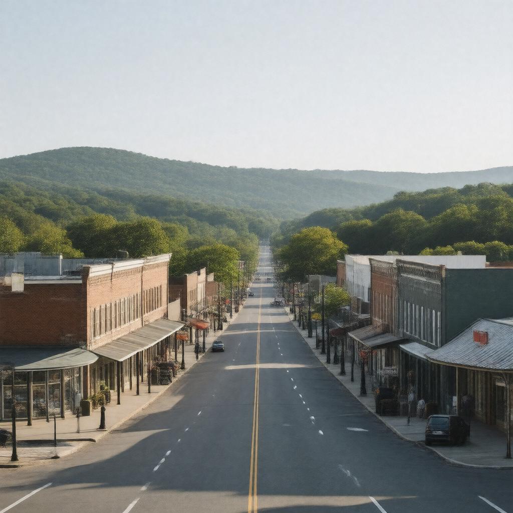 AI-created image of Yadkinville, North Carolina, United States
