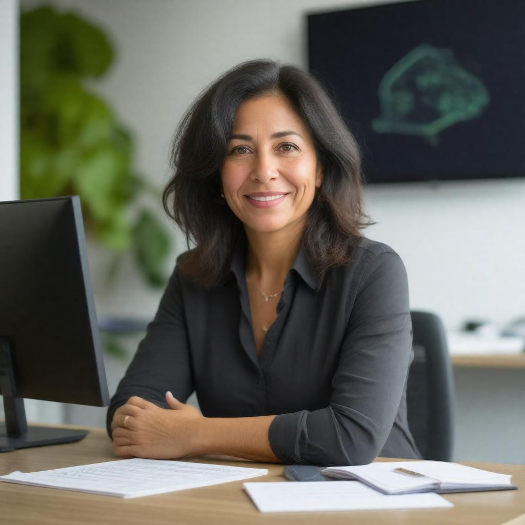 AI-created image of Yael Tauman Kalai