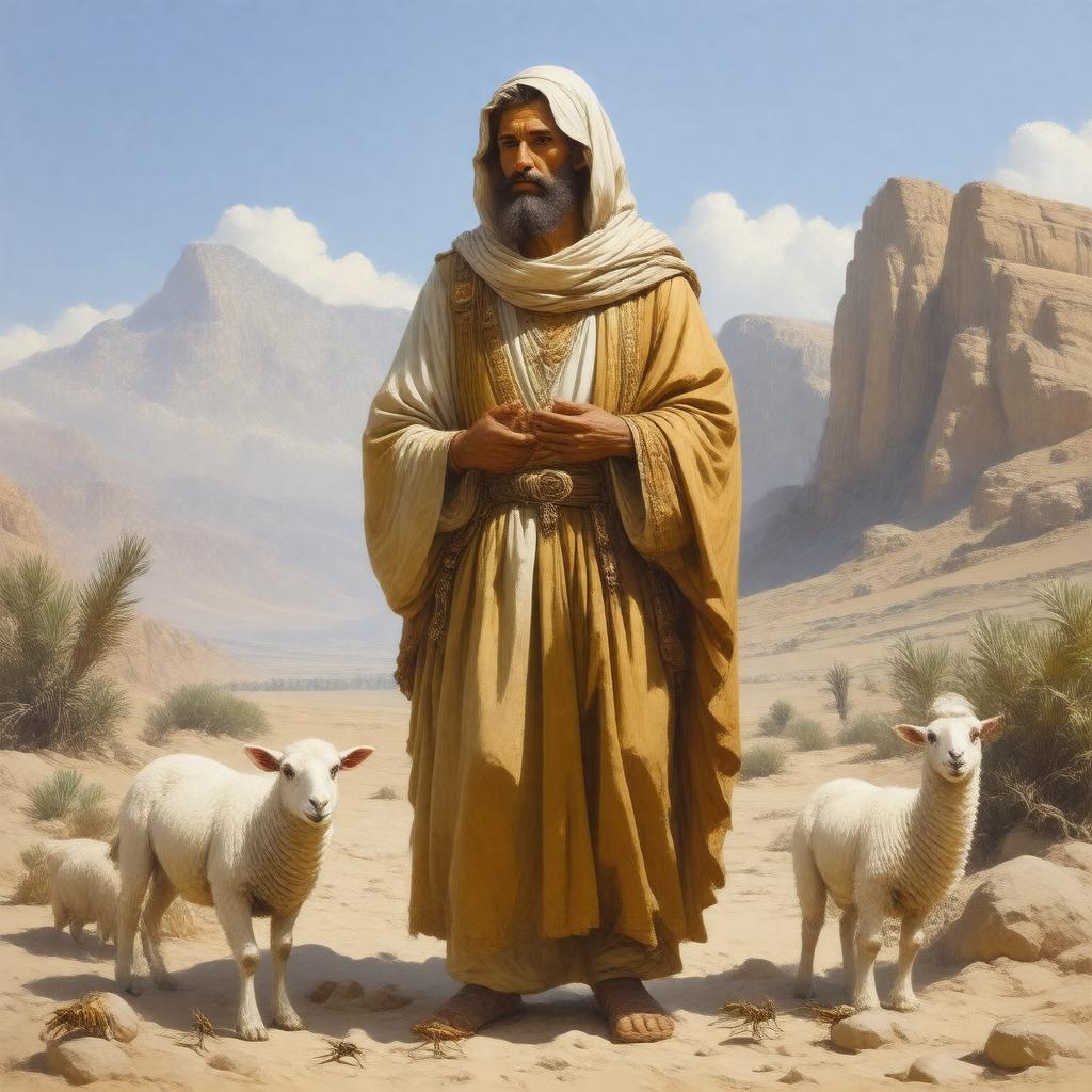 AI-created image of Yahya (John the Baptist)