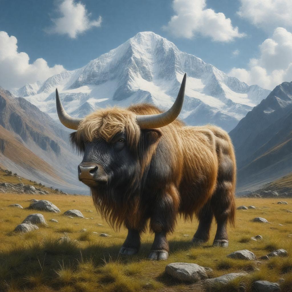 AI-created image of Yak