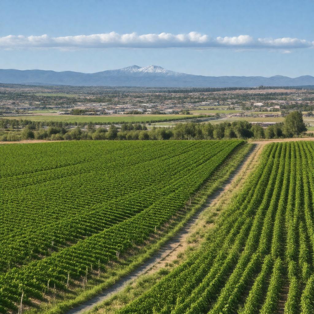 AI-created image of Yakima County, Washington, USA