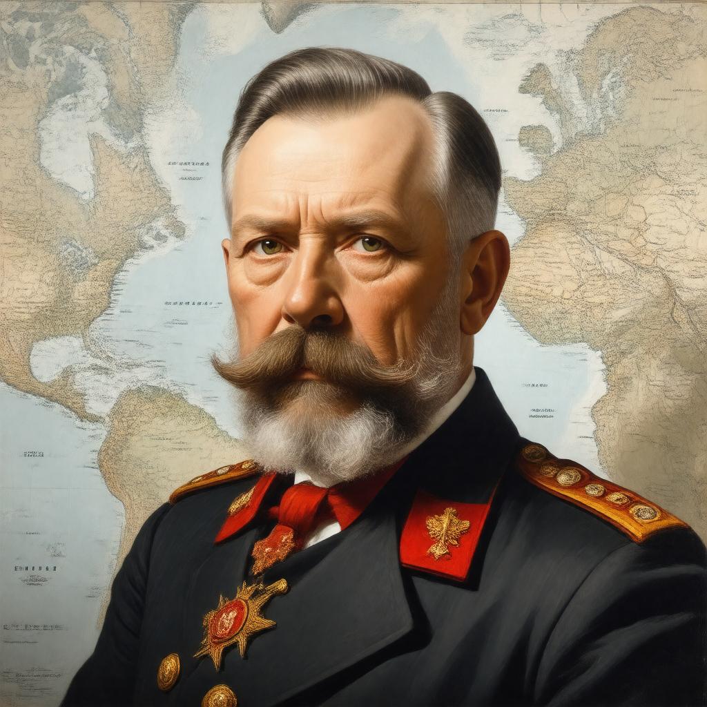 AI-created image of Yakov Yakovlevich Gakkel