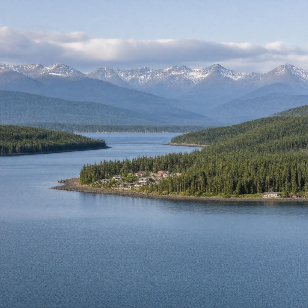 AI-created image of Yakutat, Alaska