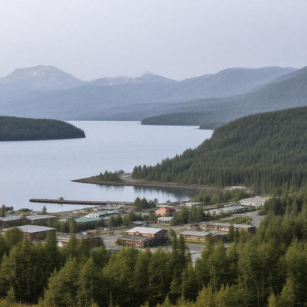 AI-created image of Yakutat City and Borough