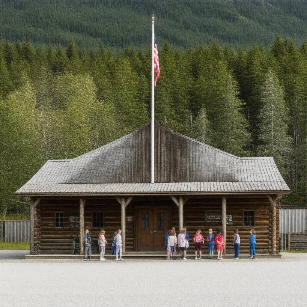 AI-created image of Yakutat School District