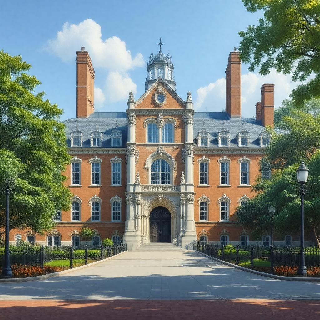 Click to view larger image AI-created image of Yale Blue