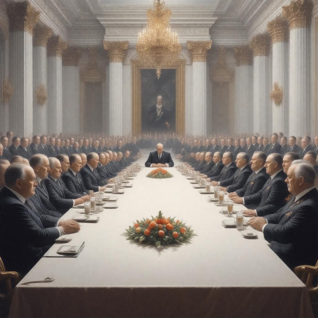 AI-created image of Yalta Conference