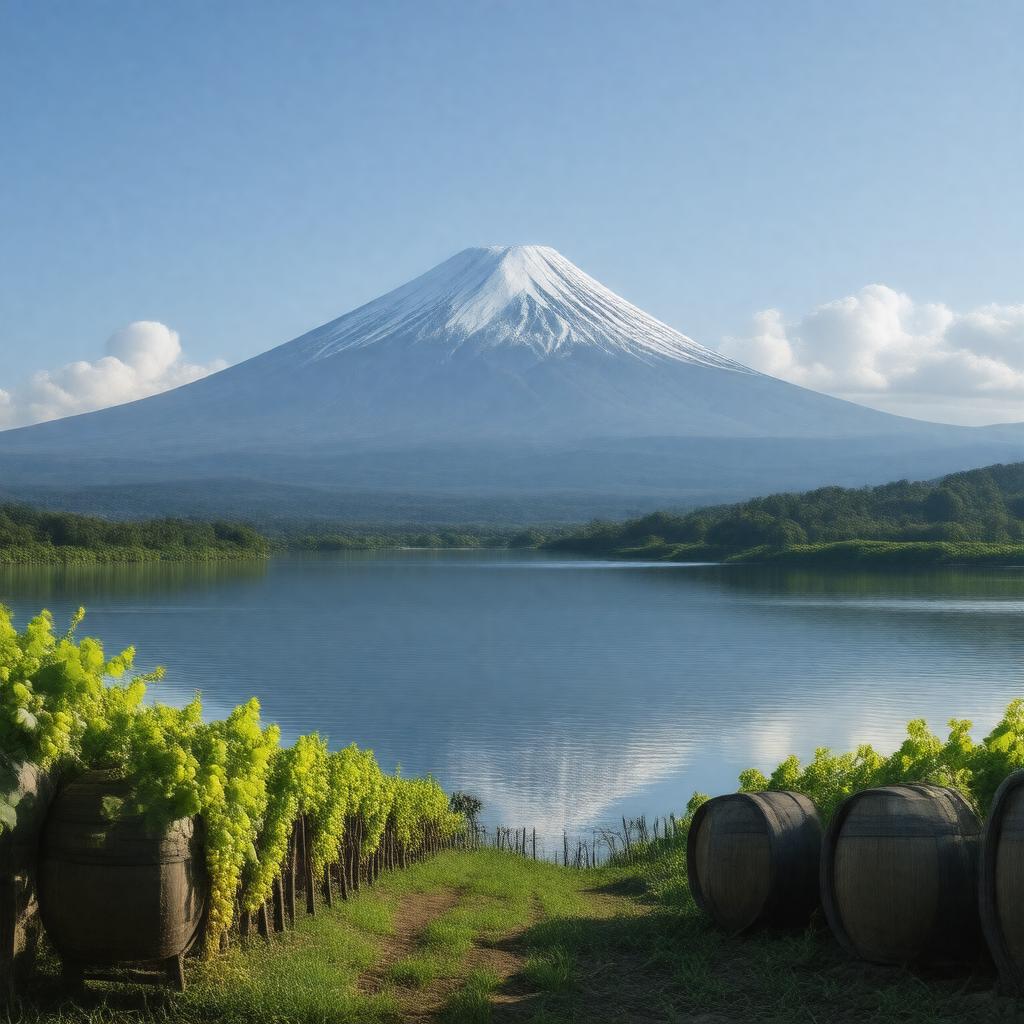 AI-created image of Yamanashi