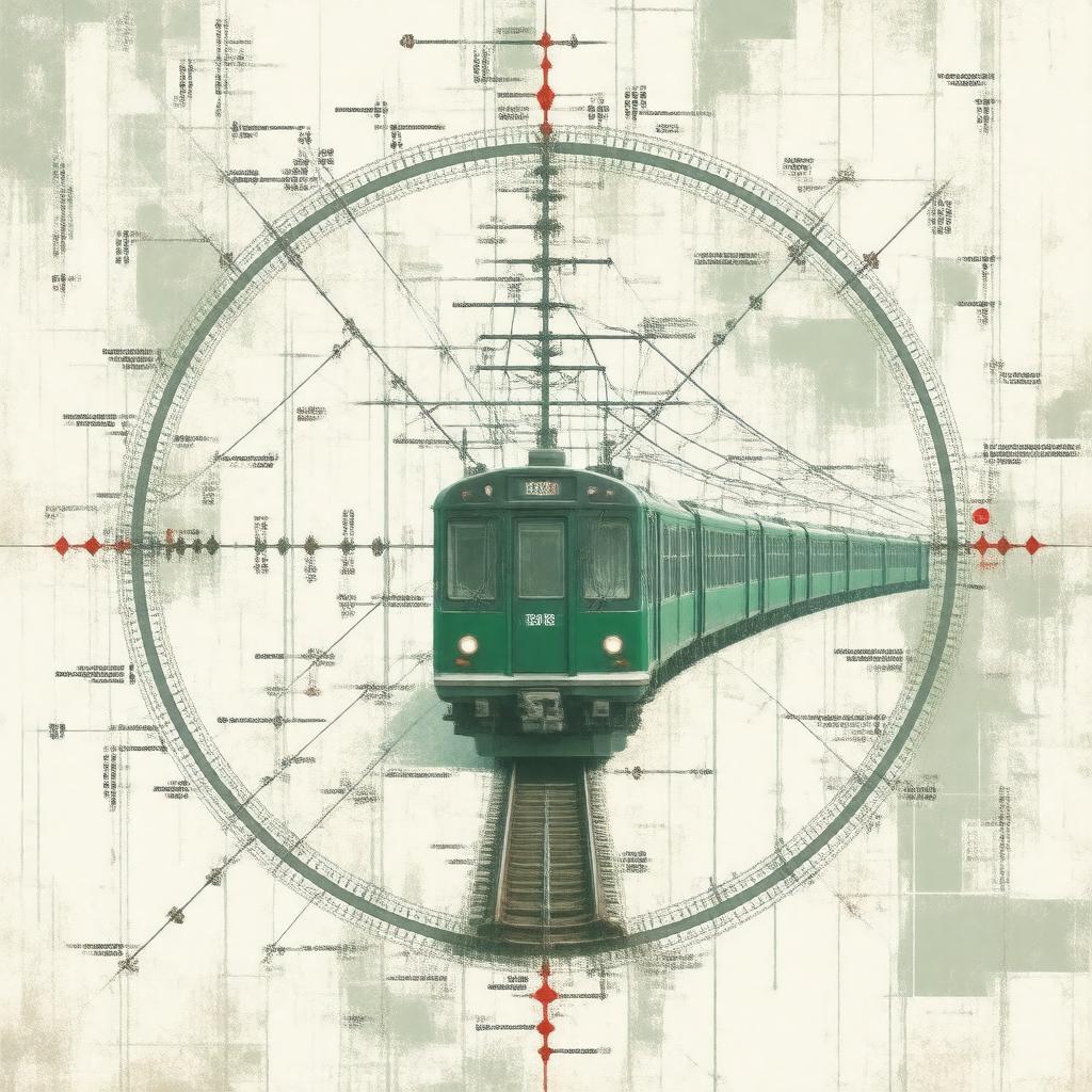 AI-created image of Yamanote Line
