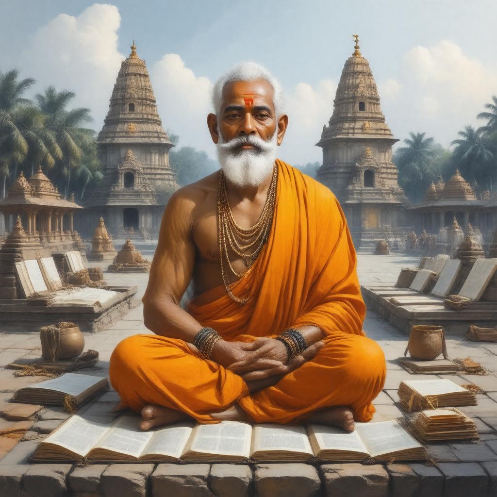 AI-created image of Yamunacharya