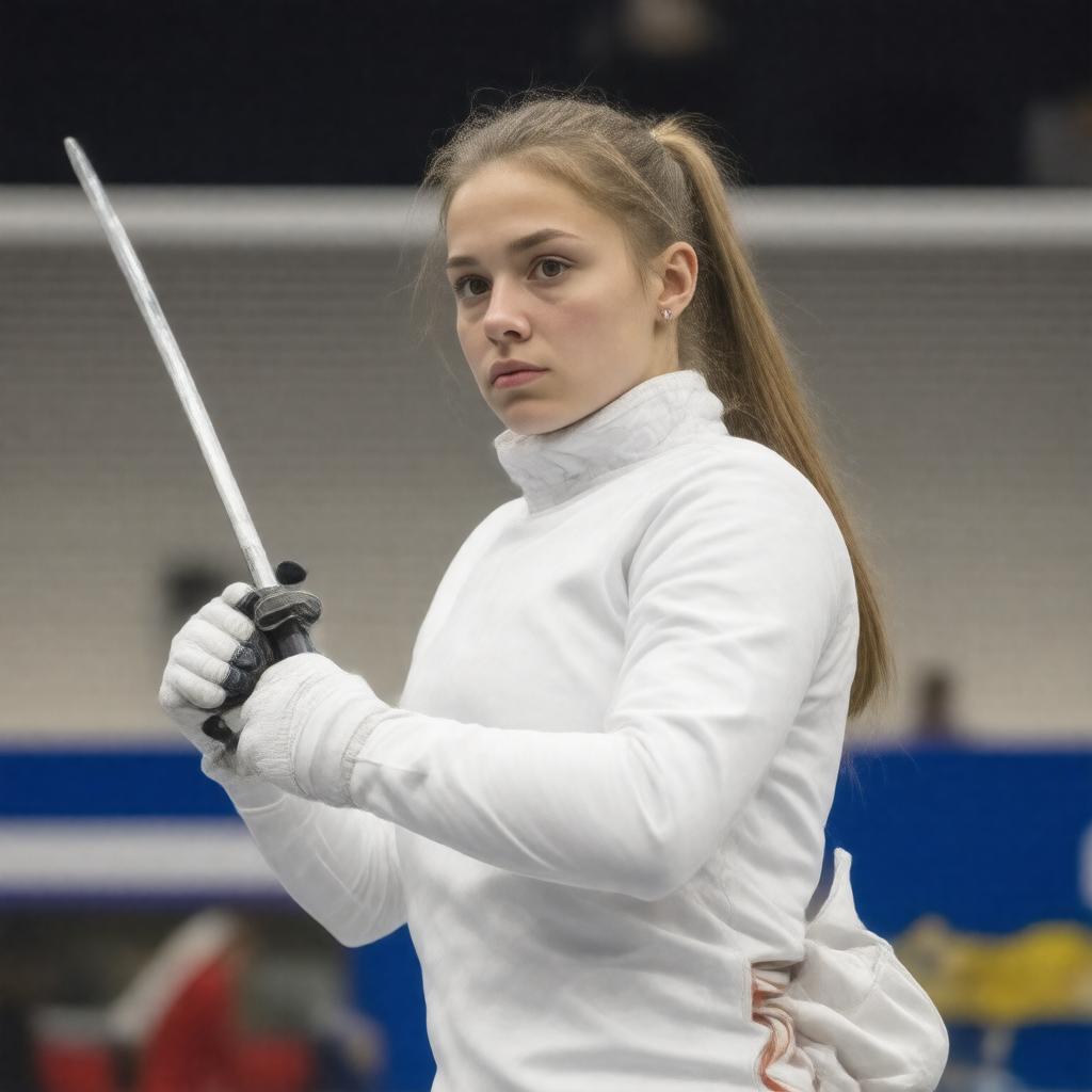 AI-created image of Yana Shemyakina