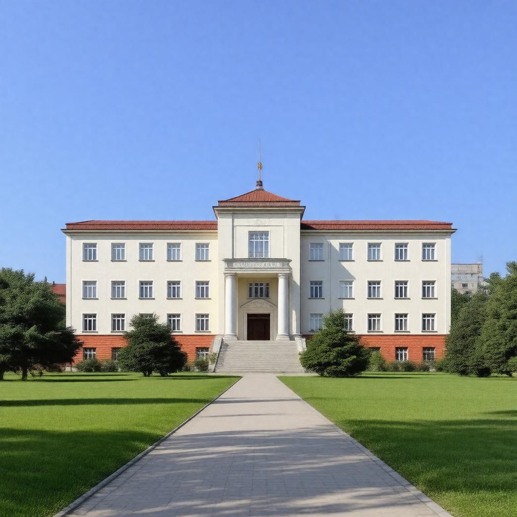 AI-created image of Yanka Kupala State University of Grodno