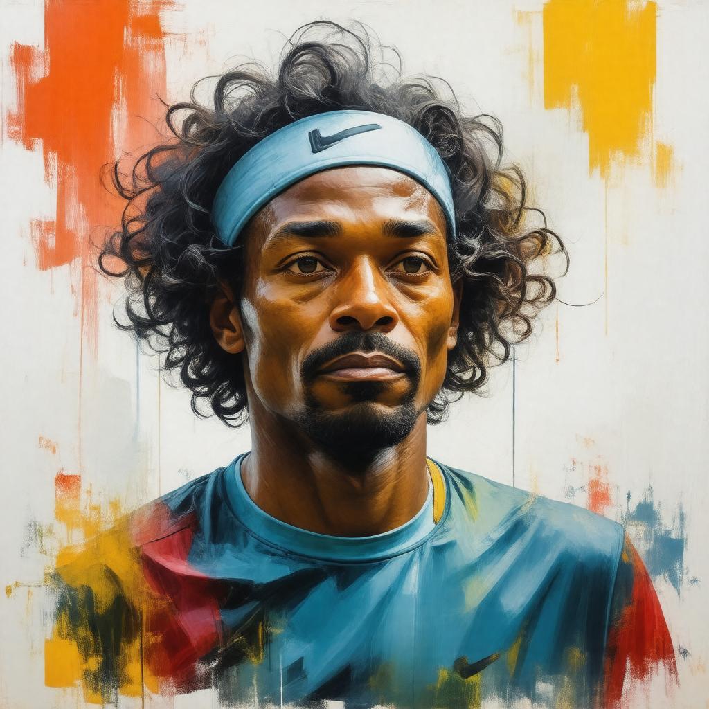AI-created image of Yannick Noah